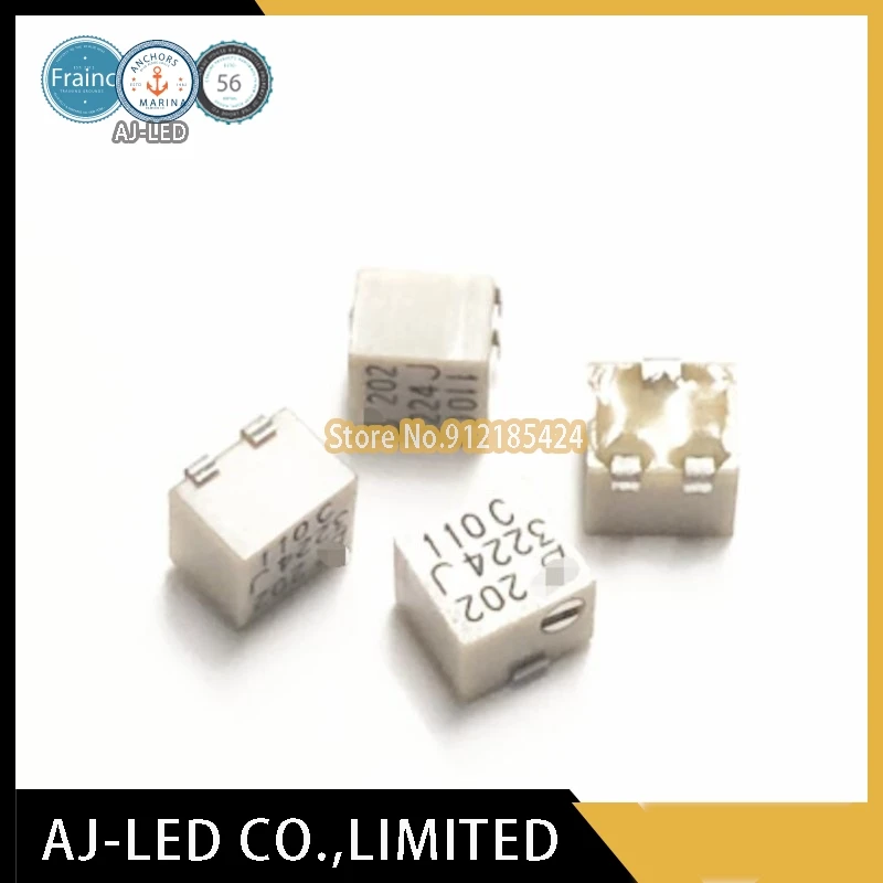 

10pcs/lot 3224J-1-101E 100R 3224J-1-102E 1K 3224J-1-103E 10K 3224J-1-104E 100K 3224J-1-105E 1M 3224J-1-200E 20R 201E 200R