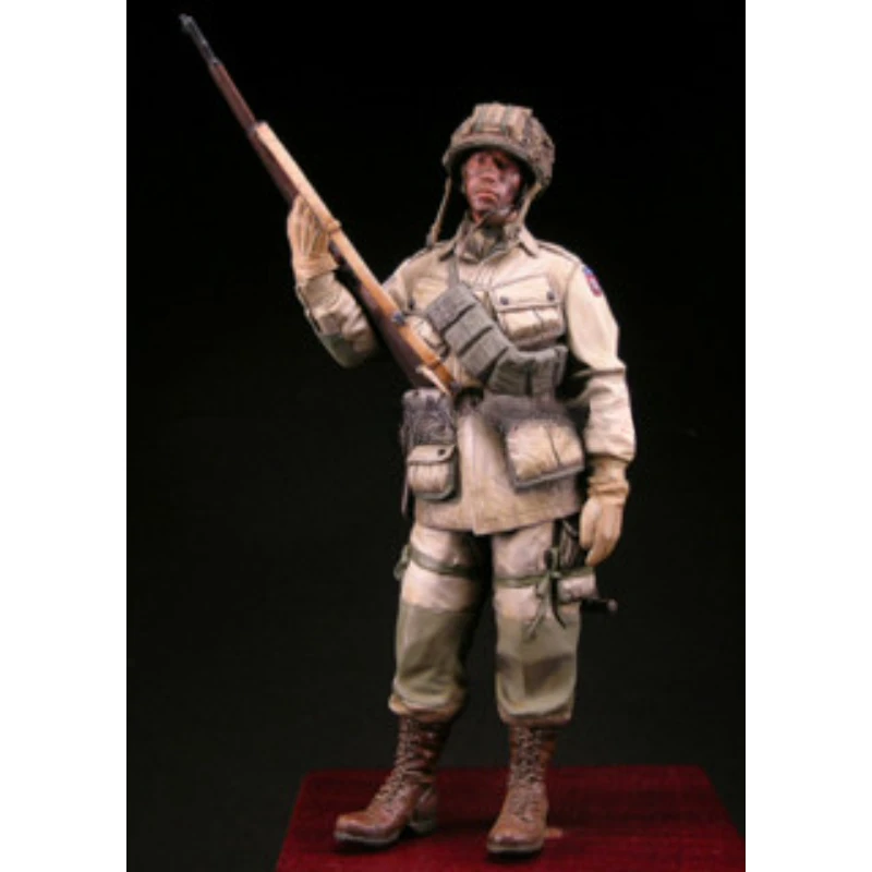 1/16 Die Cast Resin Figure Assembly Kit Soldier Toy Figure Unpainted Free Shipping A