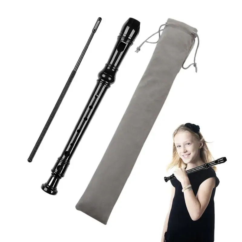 Flute Recorder For Kids Recorders Musical Instruments Soprano 8 Hole Recorders Descant Flute With Carrying Bag Flutes Recorders