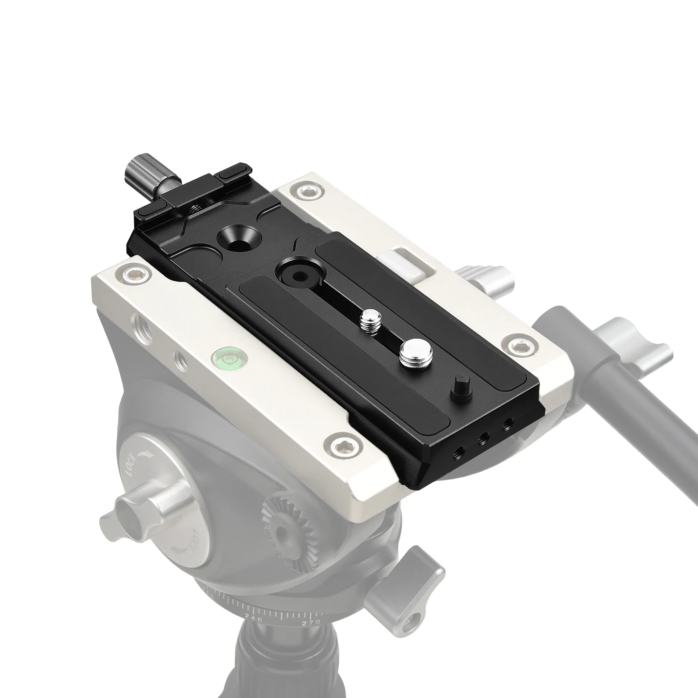 Manfrotto-Type Quick Release Plate with Arca-Type Clamp To Horizontal Arca-type Plates or L-plates Camera Mount Sliding Plate