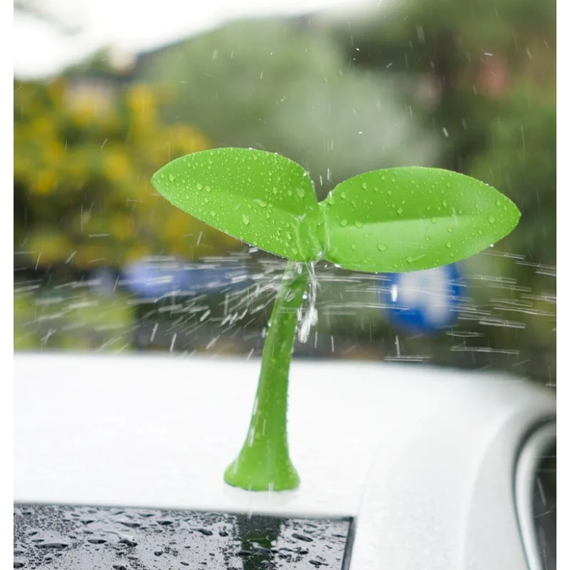 3D Car Ornaments Car Roof Decoration Stickers Bean Sprout Seedlings Flower Bud Tentacle Ornament Exterior Decorative Accessories view 6