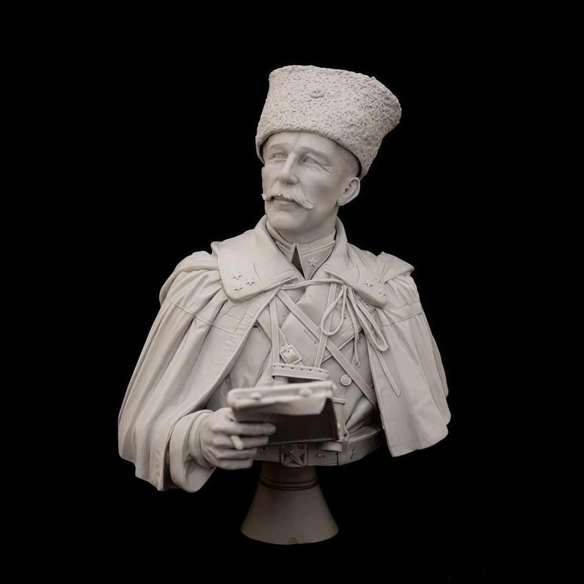 

1/10 scale resin unpainted model kit, bust, military theme, unassembled and unpainted GK, 1737X