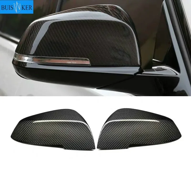 

1 Pair Rearview Mirror Cover Cap for BMW Series 1 2 3 4 X1 M 220i 328i 420i F20 F21 F22 F23 F30 F32 F33 F35 F36 X1 E84 M2 F87