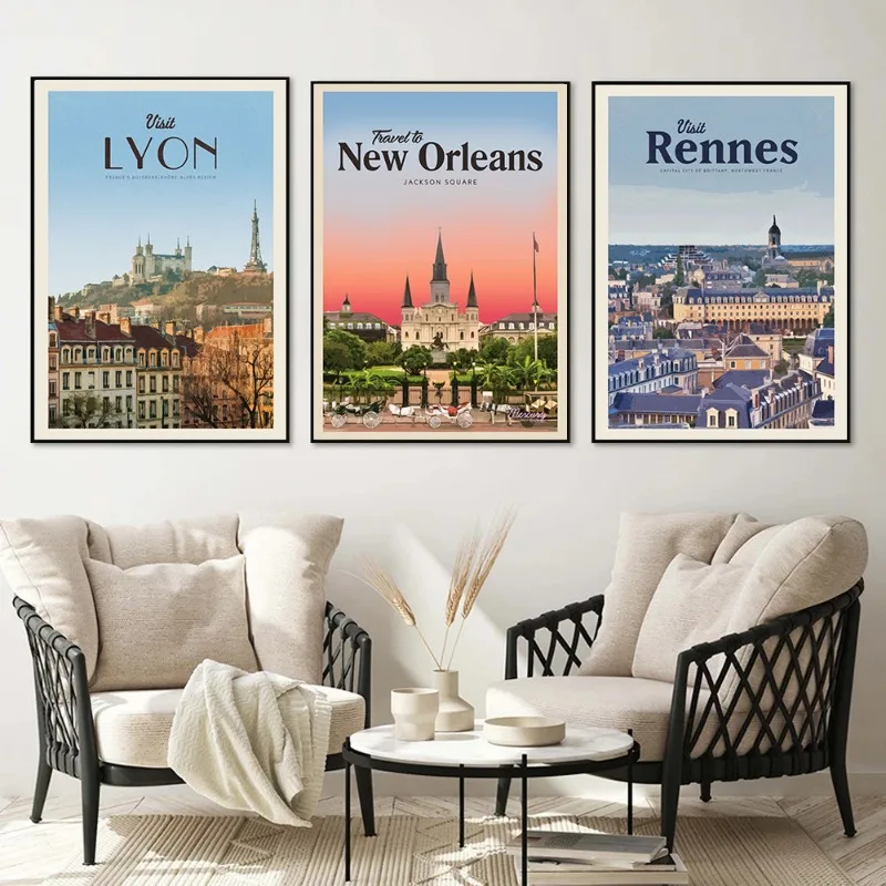 قماش طباعة جدار الفن صورة لغرفة المعيشة ، ديكور المنزل ، مدن السفر العالمية ، فينيكس ، الفلبين ، النرويج ، العالم المشارك يطبع #2