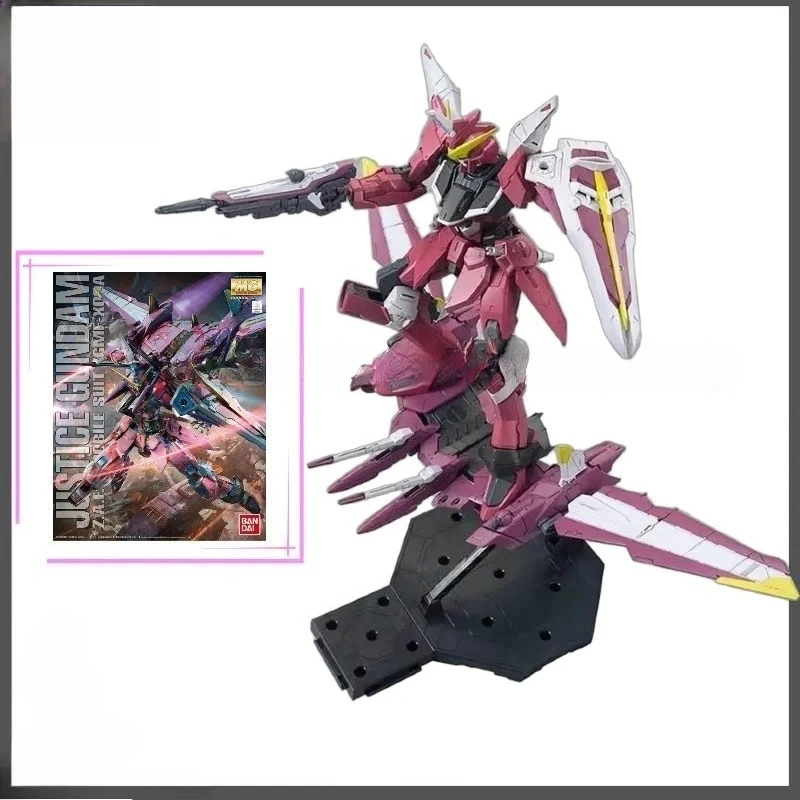 

Коллекционная сборная модель робота BANDAI MG 1/100 Justice (SEED), пластиковая фигурка для детей и взрослых, подарок для любителей хобби