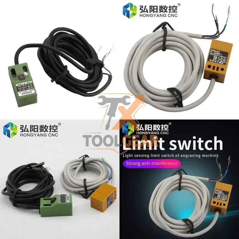 2026China*Factory* Cnc Router Machine square Limit Switch Npn/pnp No/ Nc Proximity Switch Inductive Sensor