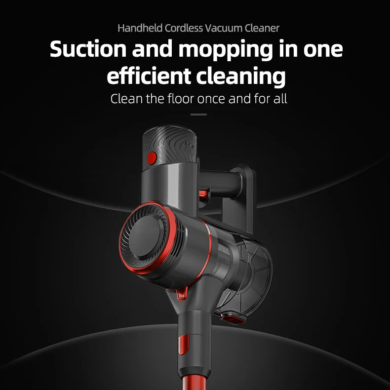 Бытовые беспроводные пылесосы со светодиодным дисплеем 2 в 1, портативный ручной пылесос для дома