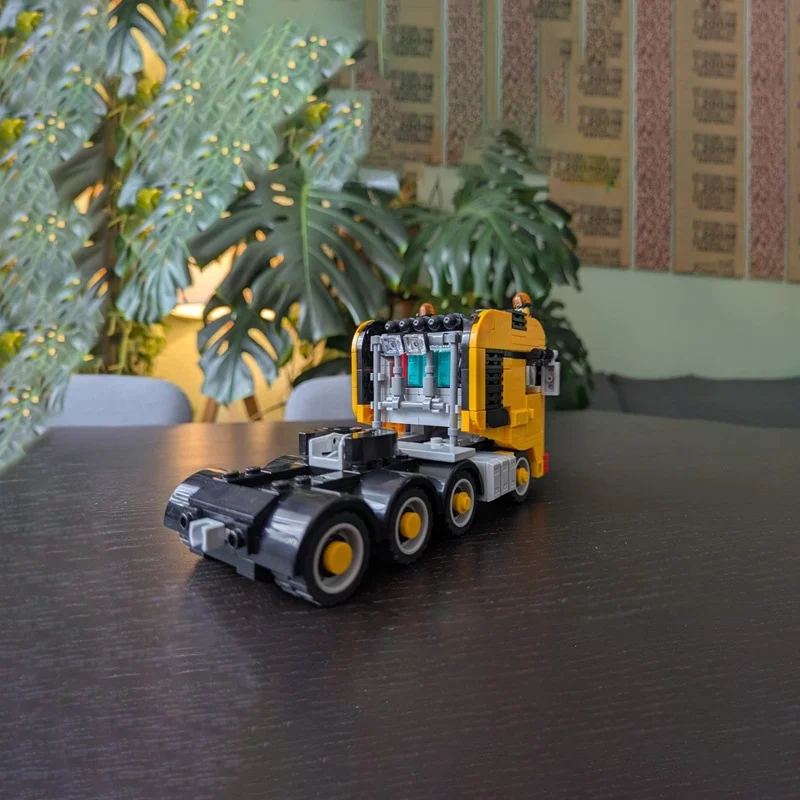 1355 قطعة MOC نموذج مدينة النقل الثقيلة لبنات البناء هدايا عيد الميلاد ألعاب الهندسة المعمارية التعليم الإبداعي عيد ميلاد الطوب #2