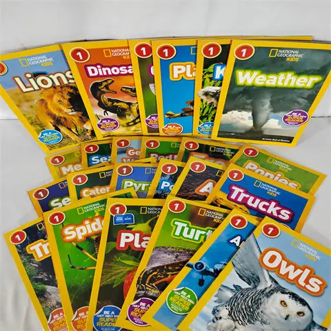 American Geographical Classification Reading Materials Children's Encyclopedia (English Version) L1 - 25 volumes in total
