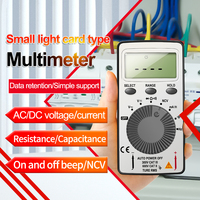 ANENG AN101 Digital Multimeter Multimetro Tester with Test Lead DC/AC Voltage Current LCR Meter Pocket Professional Testers