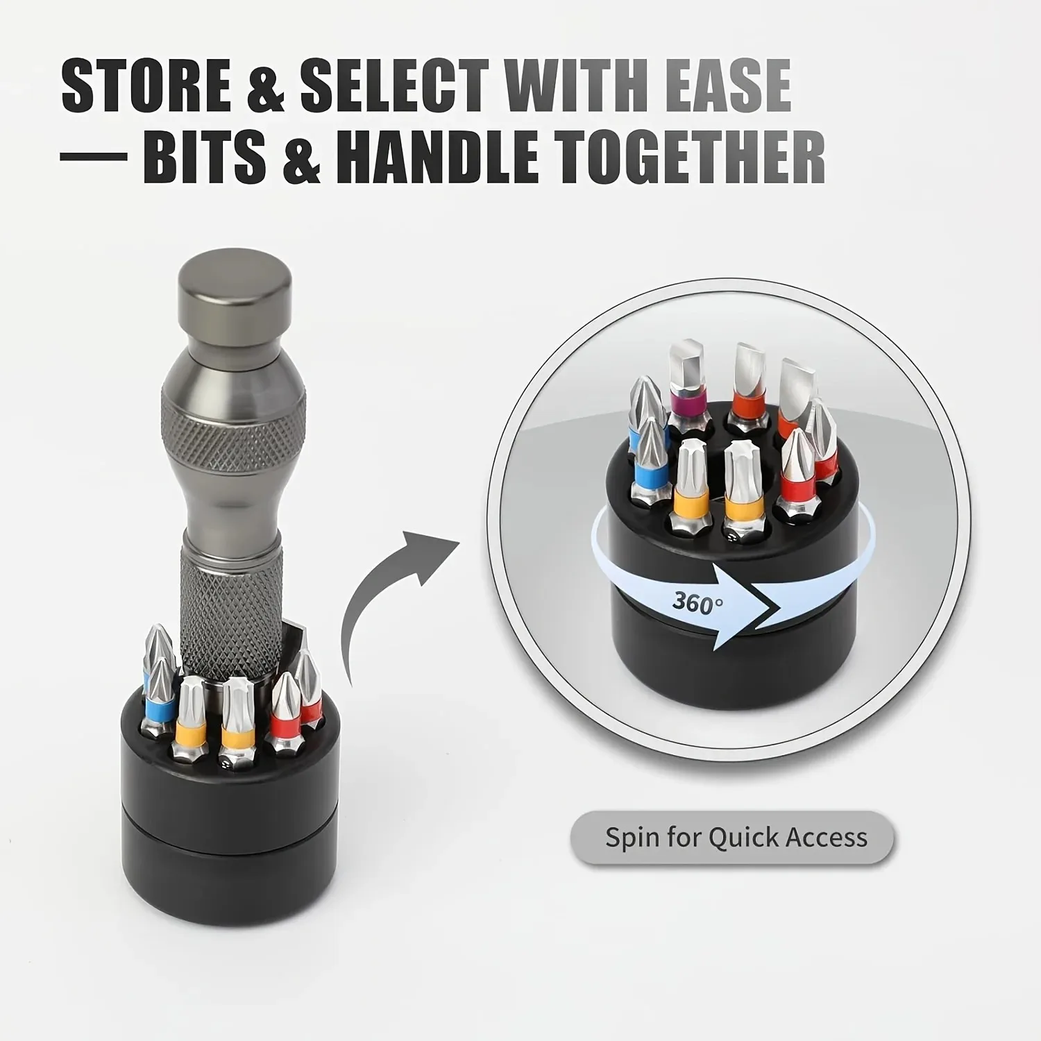Motorcycle 22-in-1 Magnetic Screwdriver Set Multi Spec Bits For Electronics Small Appliances Repair Hand Tool Driver Accessories - view 3
