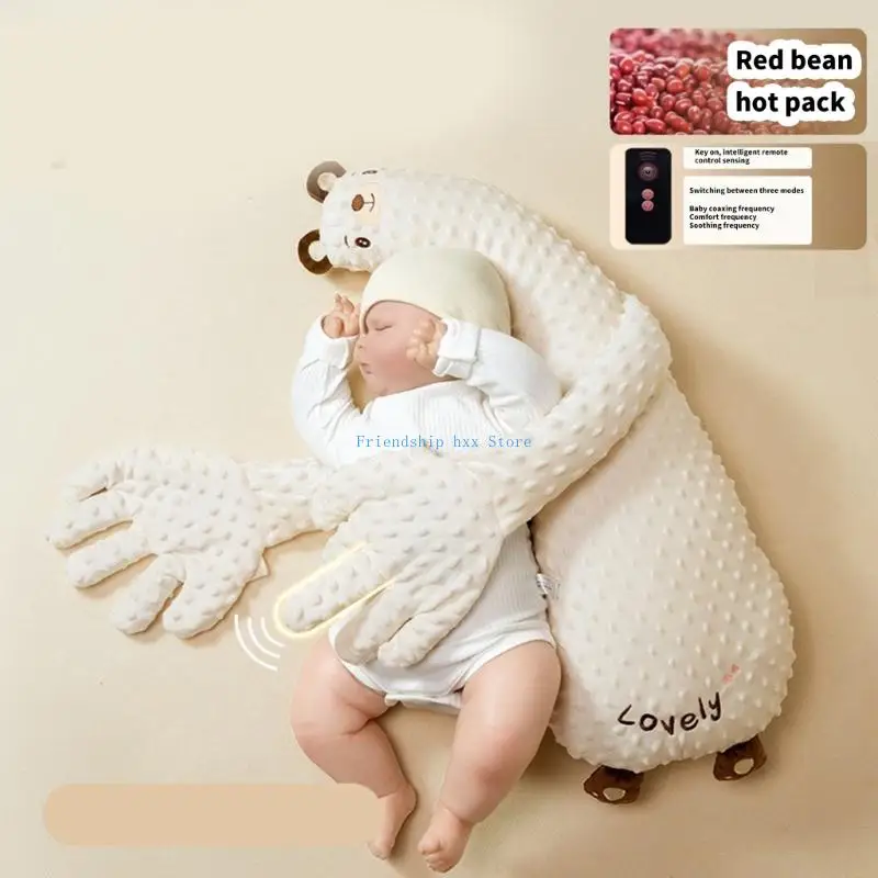 

F1CB Infant Sleep Comforter Simulating Mother Touch for Easy Sleep with/no Music