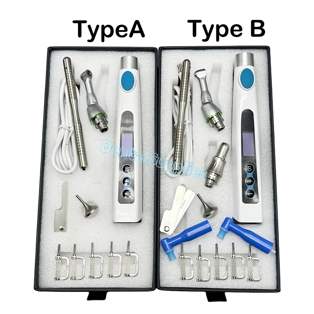 Dental Electric Wireless IPR System Orthodontic Polishing Kit 2 in 1 Wireless Polisher For Teeth Whitening Dentistry Instrument