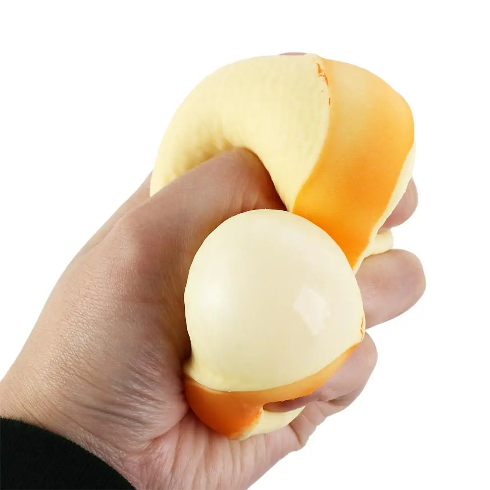 Bread Shape Slow Rising Squeeze Toy Rebound Ball Food Slow Rebound Toy Anti-stress Cartoon Stress Relief Toy Birthday Gift