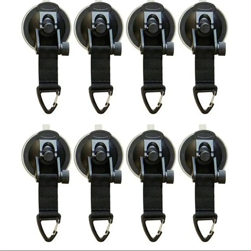 ABS Suction Cup Anchor Universal As Car Side Securing Hook Suctions Cups Camping Tarp Tents Securing Hooks