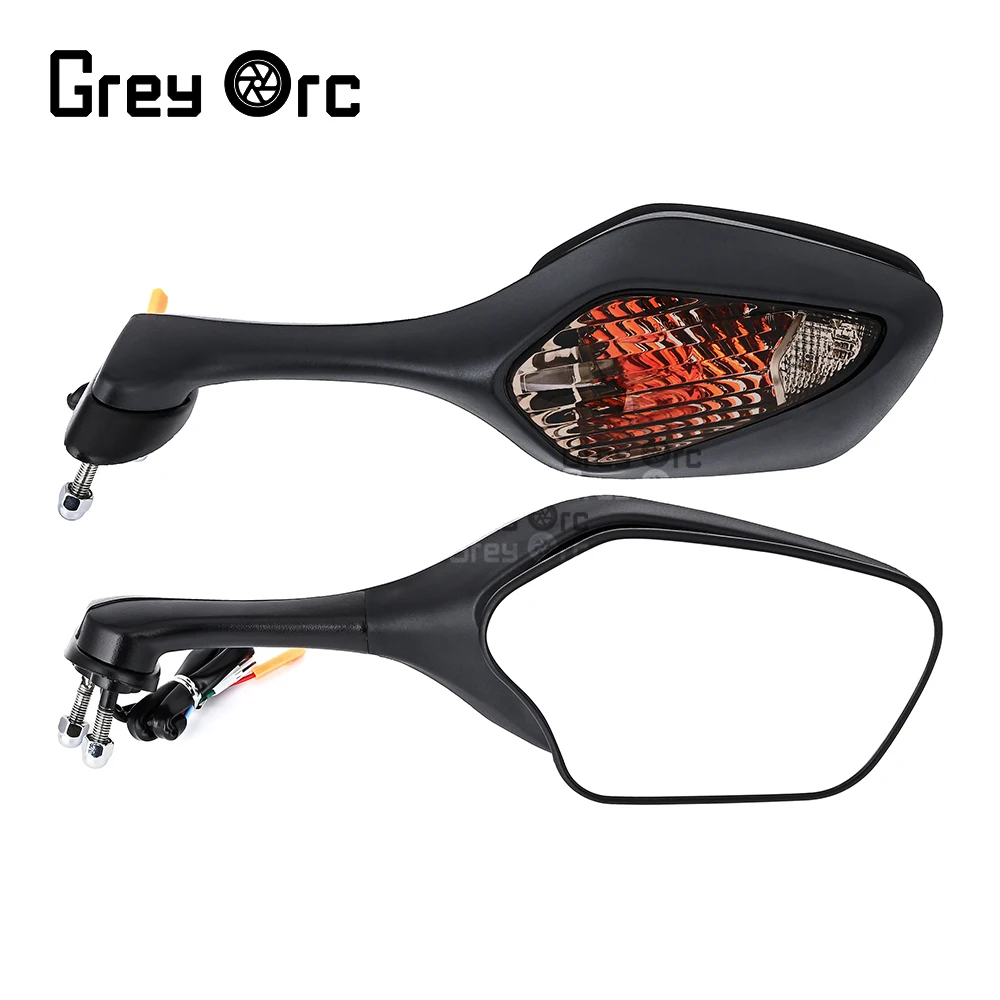 

For Honda CBR1000RR 2008-2016 VFR1200 2010-2017 Accessories Motorcycle Foldable Rearview Mirror with LED Turn Signal Light