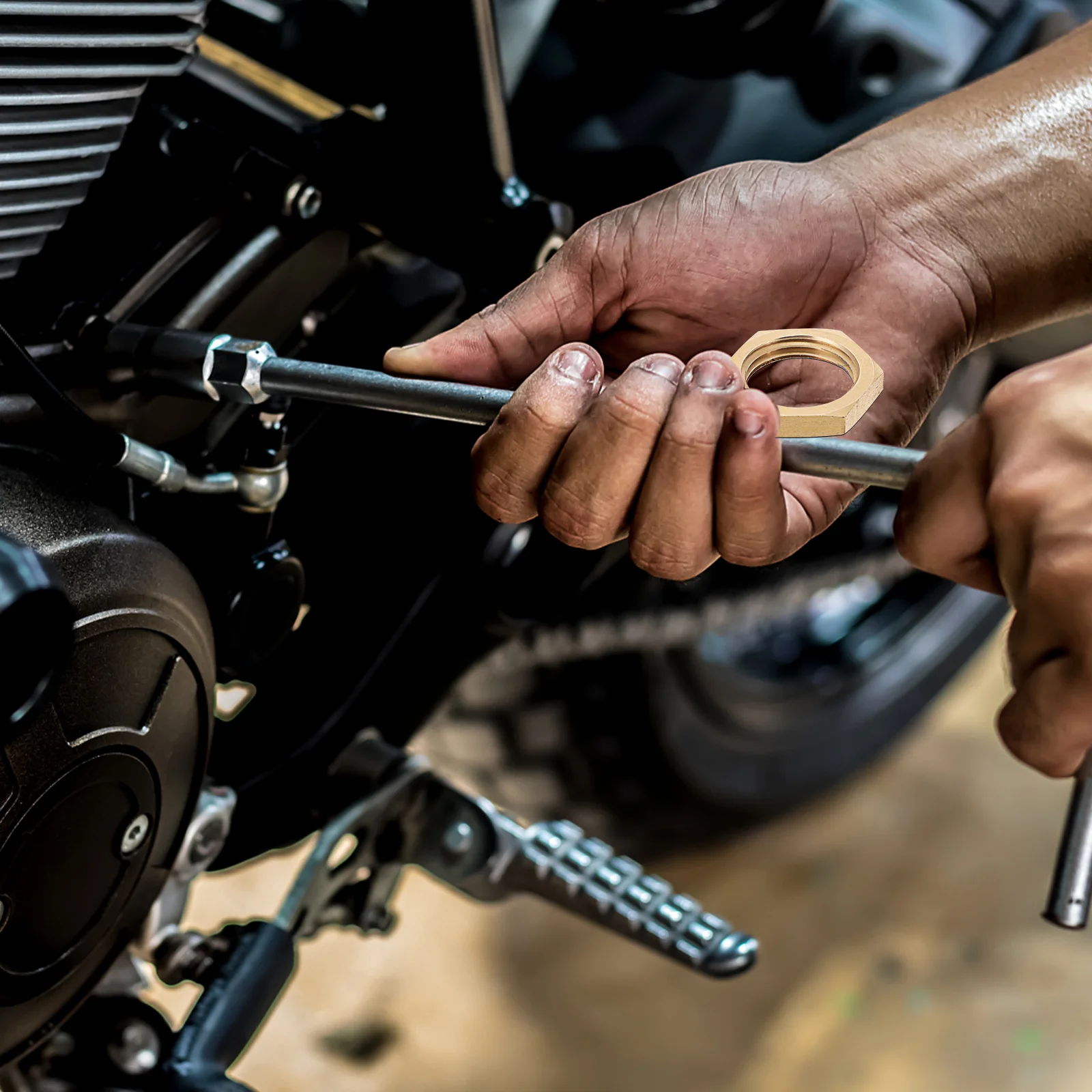 

8pcs Brass Lock Nut 1/2 Inch Female Thread Fitting For Water Pipe Air Conditioning Garden Irrigation Pipes Fittings Nut