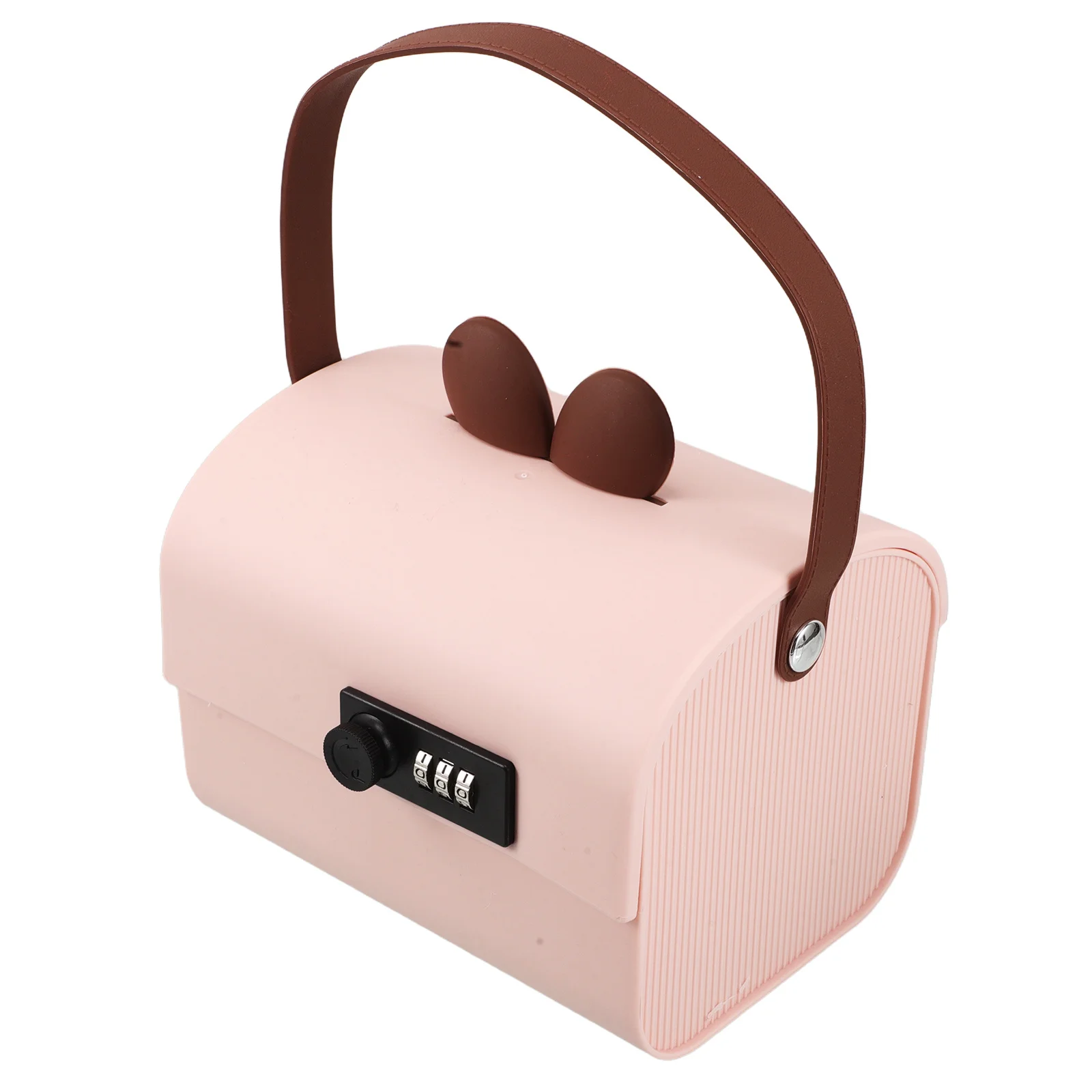 Tirelire pour enfants garçons filles Portable petite caisse serrure à combinaison rose enfants coffre-fort économie d'argent Pot d'argent