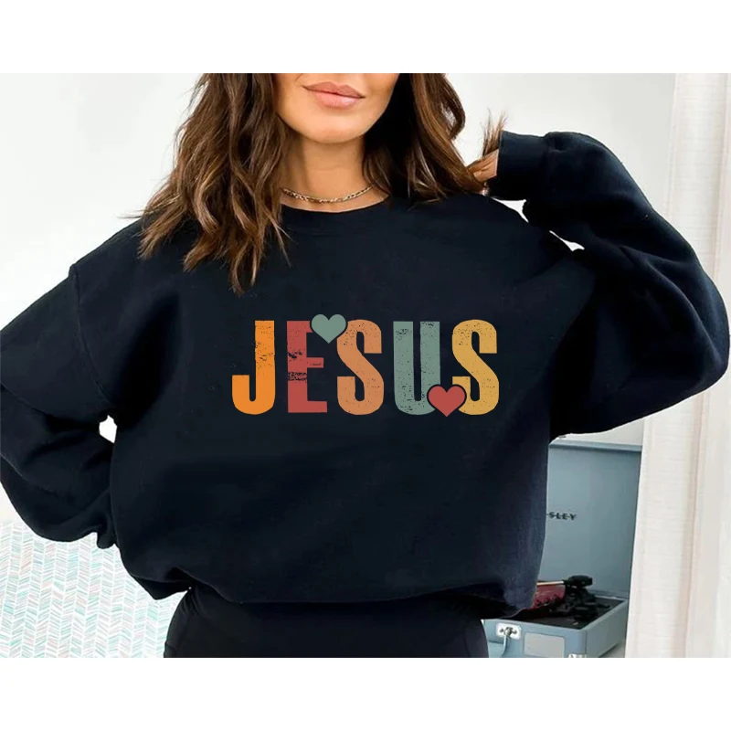 Colorful Christ Heat Ironing On Patch On T-Shirts Faith God Jesus Thermals Transfer Sticker Patches DTF