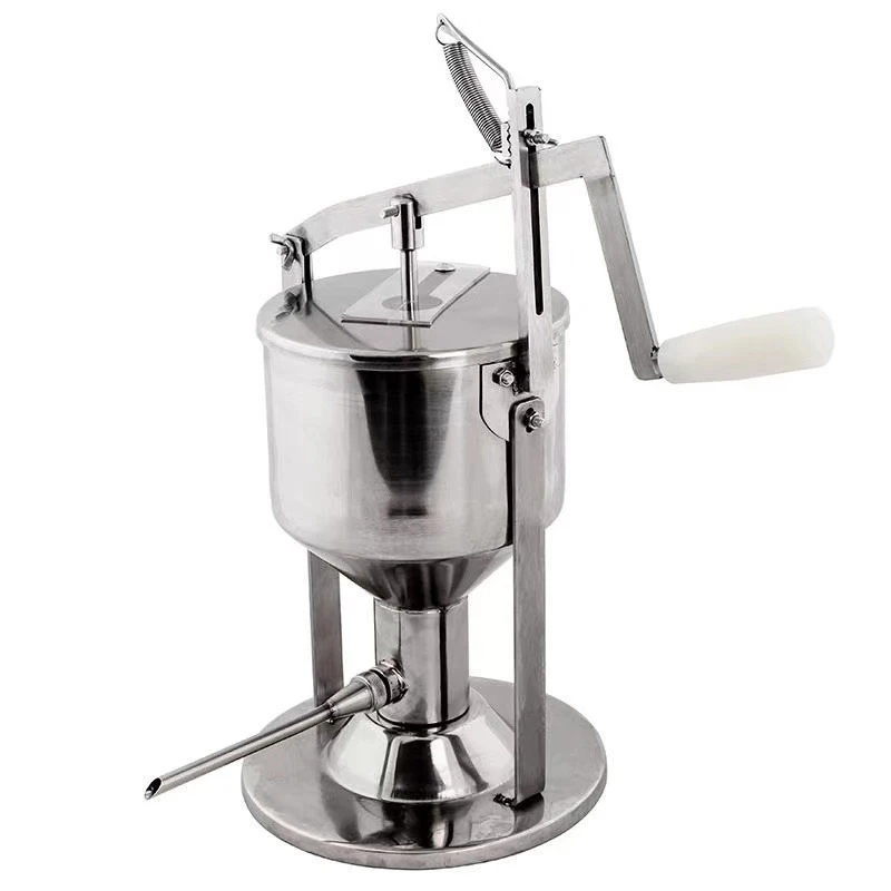 4L/5L/6L كليروس حشو الحليب كريم نفخة ستوفير الشوكولاته المربى الخبز كعكة حشو اليد الصحافة الجبن ملء آلة