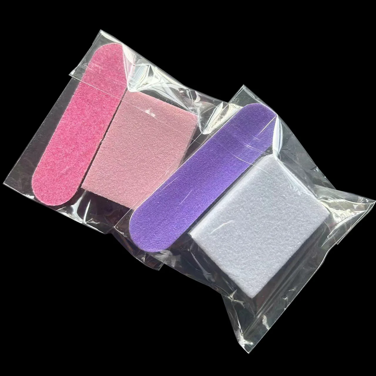 10 stücke mischen Farbe Mini Maniküre Set Einweg Nagel Kit Hotel Maniküre Werkzeug Großhandel Nagel Puffer Block Nagel haut Holz Stick