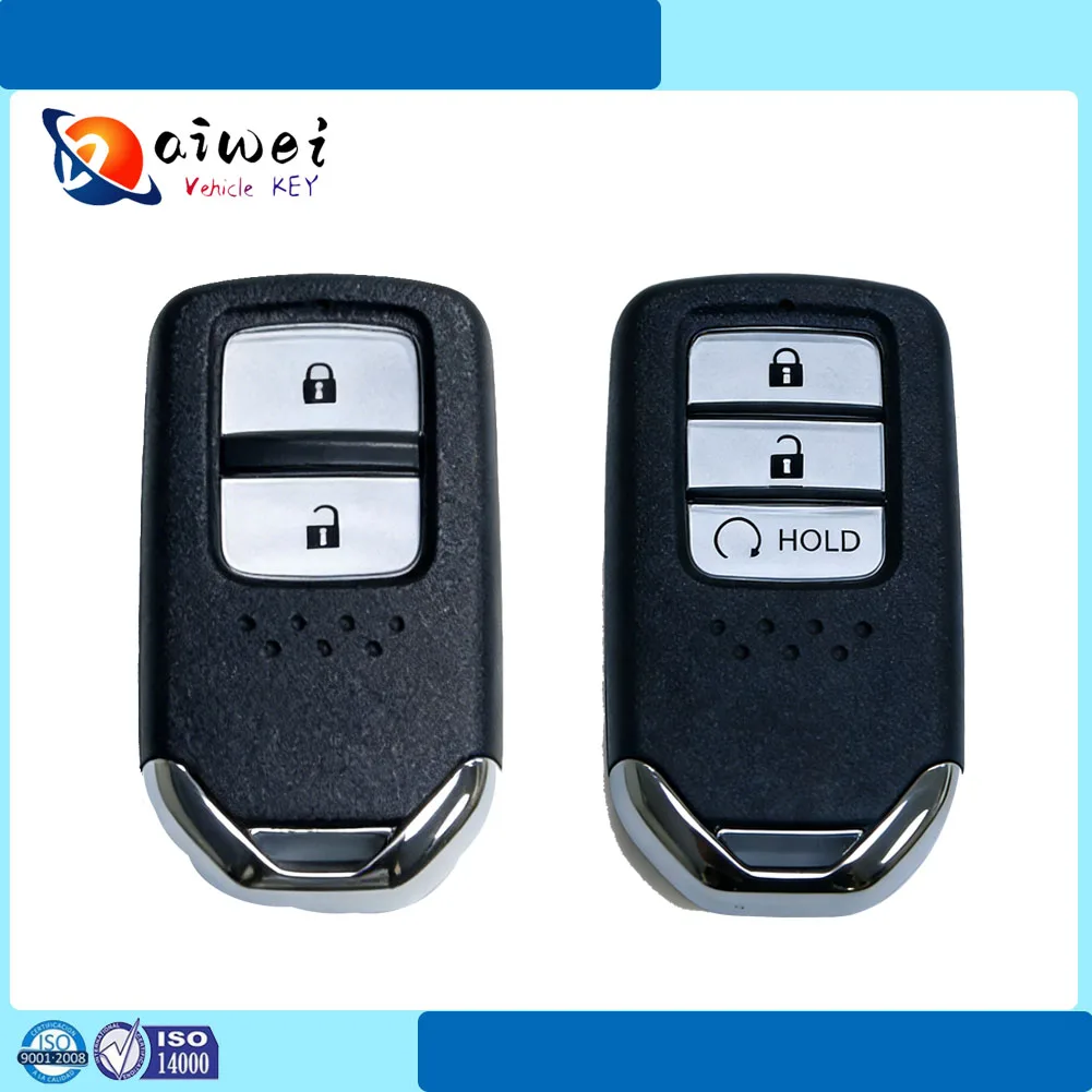 

For Honda CRV 2017 Smart Key Fob 3 Buttons 433MHz ID47 Chip Keyless Entry Remote Control
