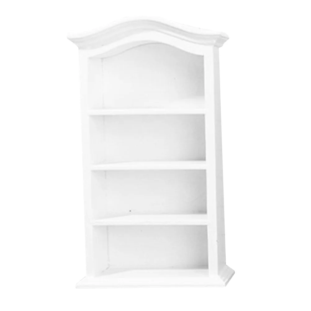 Small Bookcase Furniture Model Bookshelves Wooden Decorative House Bookshelf