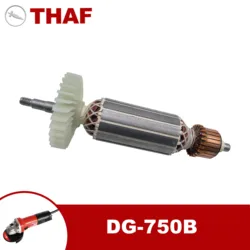 AC 220V 240V DG-750B DG750 Armature Rotor For KEYANG Angle Grinder Spare Parts Grinder DG 750B