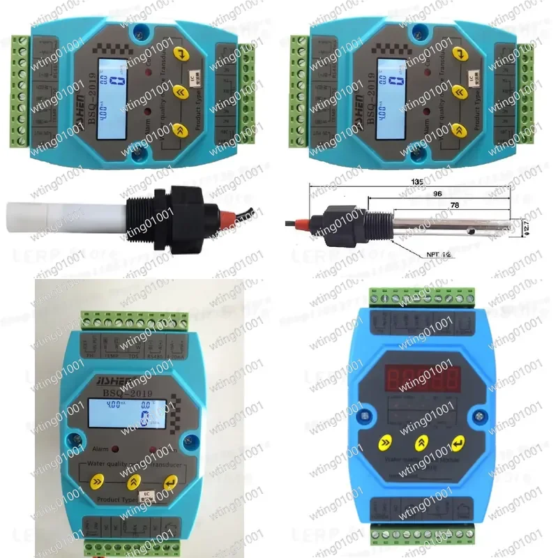 bsq-2019-産業用水質モニター用-ec-導電率トランスミッター、4-20ma-および-rs-485-信号出力高