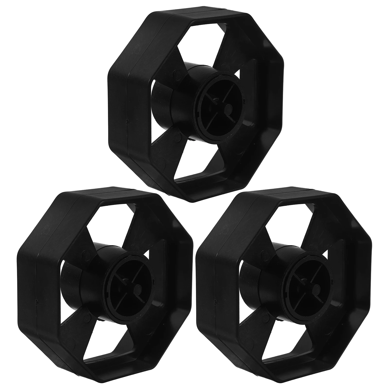 

3 Sets Tape Seat Roller Core Desktop Dispenser Adhesive Holder Replacement Plastic Accessories