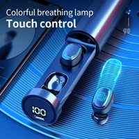 C1 TWS Mini Headset Game Headphones Bluetooth 5.2 Earphones Music Headsets Wireless Earphone with Charging box for Xiaomi iphone