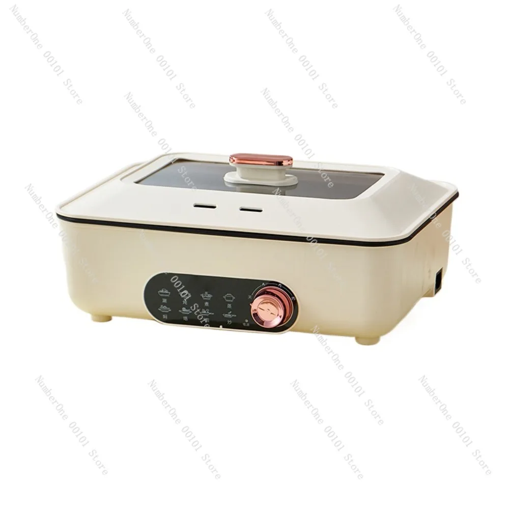 

Electric Grilled Fish Multi-Functional Cooking Pot Frying Steaming Boiling Frying Integrated Electric Chafing Dish