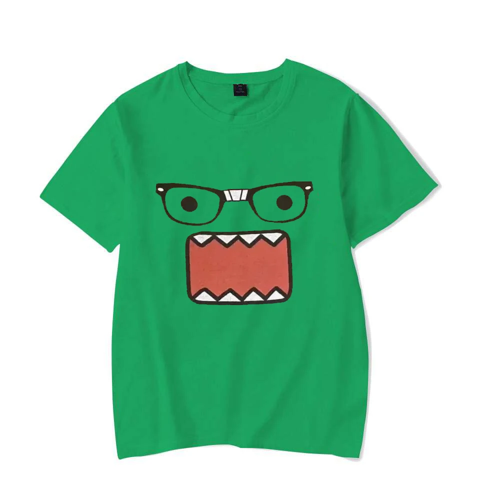 Kawaii Pattern Y2K New Retro Print T-Shirt Women Round Neck Loose T-shirt Men Street Couple Clothing