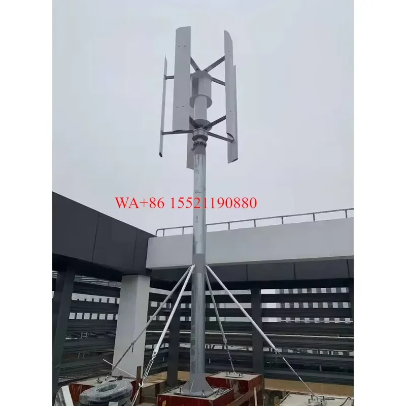 WMWMNU for ESG New Design 300W 400W 500W 600W 800W Wind Grid System Vertical Turbine Generator