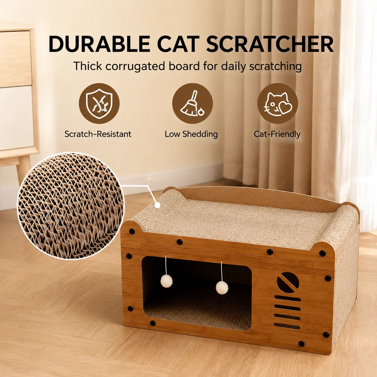 Kedi Tırmalama Yatağı 56cm, Ah - Woodworking Tv incelemesi ve fiyatı