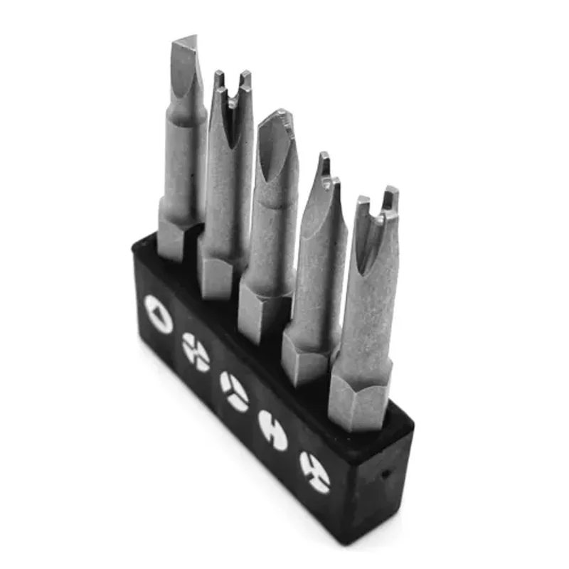 Precision Y U Shaped Triangle Screwdriver Magnetic Bit 1/4\