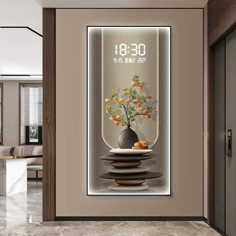 

Elegant Xxl Size Wall Clock Large Unique Upgrade Design Living Room Digital Clock Luxury Modern Orologio Da Parete Home Decor
