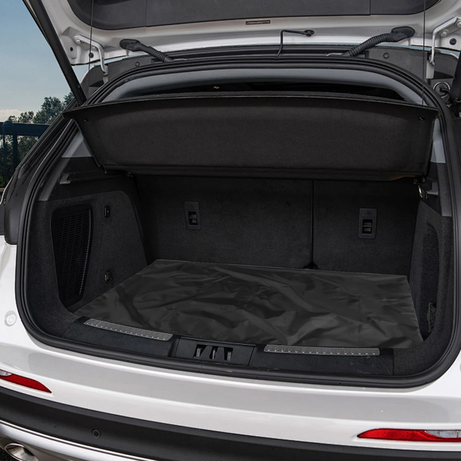 

Car Trunk Mat Universal Fit Longlasting Material Stain Protection Easy Installation Replacement Mats Auto Trunk Pad Vehicle