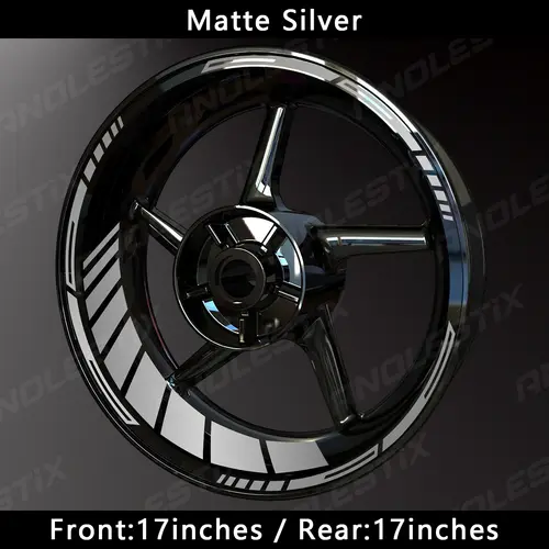 Reflective Motorcycle Wheel Stickers Hub Decal Rim Stripe 17 Inch Fit For YAMAHA Honda Kawasaki Suzuki BMW KTM Husqvarna Triumph - Image 9