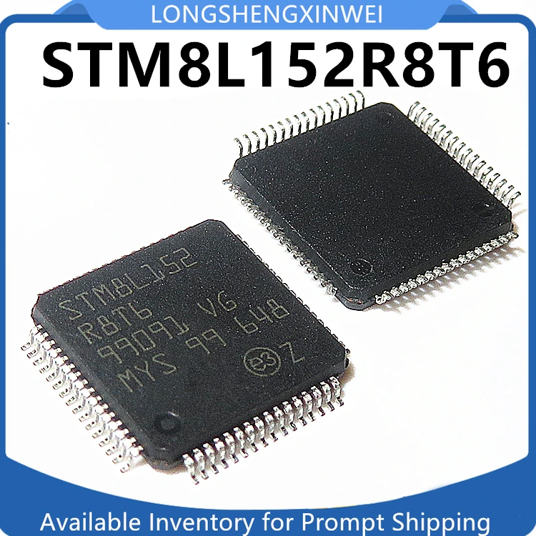 1PCS STM8L152R8T6 C6T6 C8T6 K4T6 K6T6 Microcontroller - MCU Microcontroller