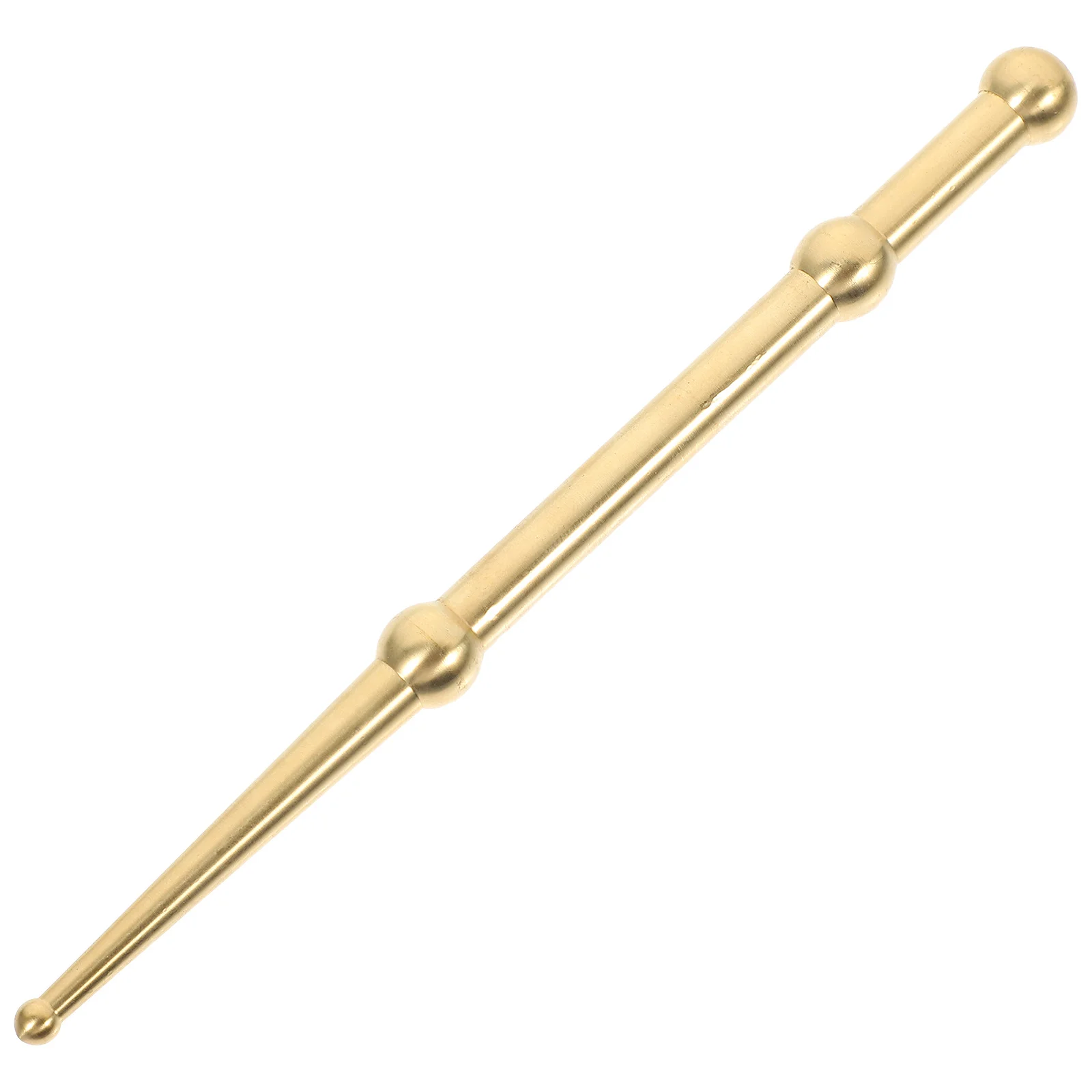 

Латунная маленькая акупрессурная ручка, массажер для тела, универсальный массажный инструмент, уменьшение морщин, облегчение мышечных суставов, восстановление