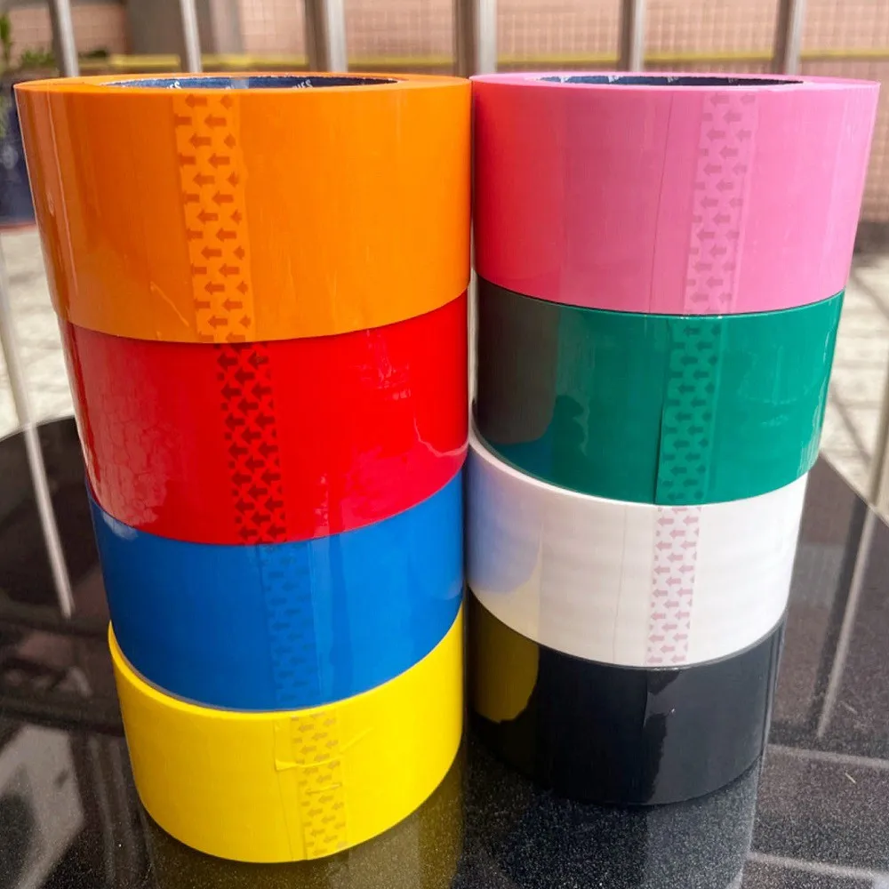 High quality BOPP sealing tape a variety of bright colors strong adhesion high load capacity suitable for a variety of packaging