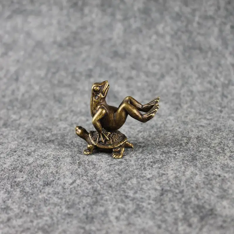 

Винтажные медные технические миниатюры, статуэтки, украшения, латунная фотография, креативная горелка для благовоний, украшения для стола для чая и домашних животных