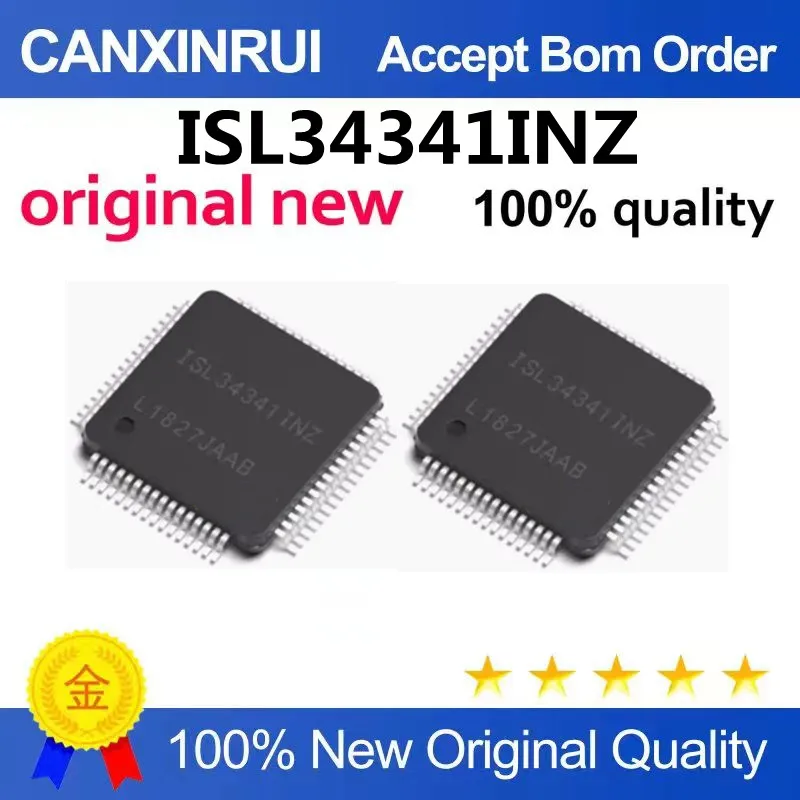 (5-100piezas)ISL34341INZ QFP64 New Original Quality Assured Can Be Directly Purch