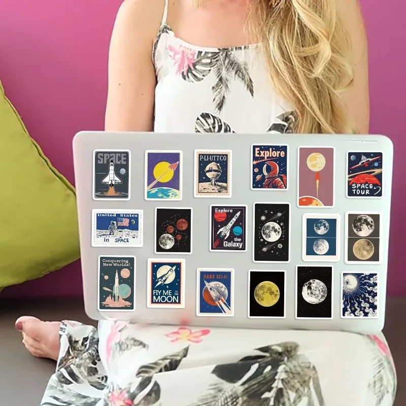 50PCS Cartoon personalisierte Raum Reise Planer kreative Graffiti dekorative Aufkleber