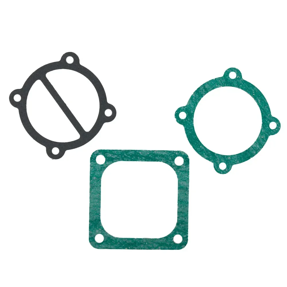 3Pcs/set 3 In 1 Valve Plate Gaskets Washers Cylinder Head Base Plastic 51 65 80 90 Type For Air Compressor Air Tools Parts