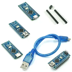 For nano Mini / Type-C Micro USB With The Bootloader Compatible  Red Controller Arduino CH340 driver 16Mhz ATMEGA328P