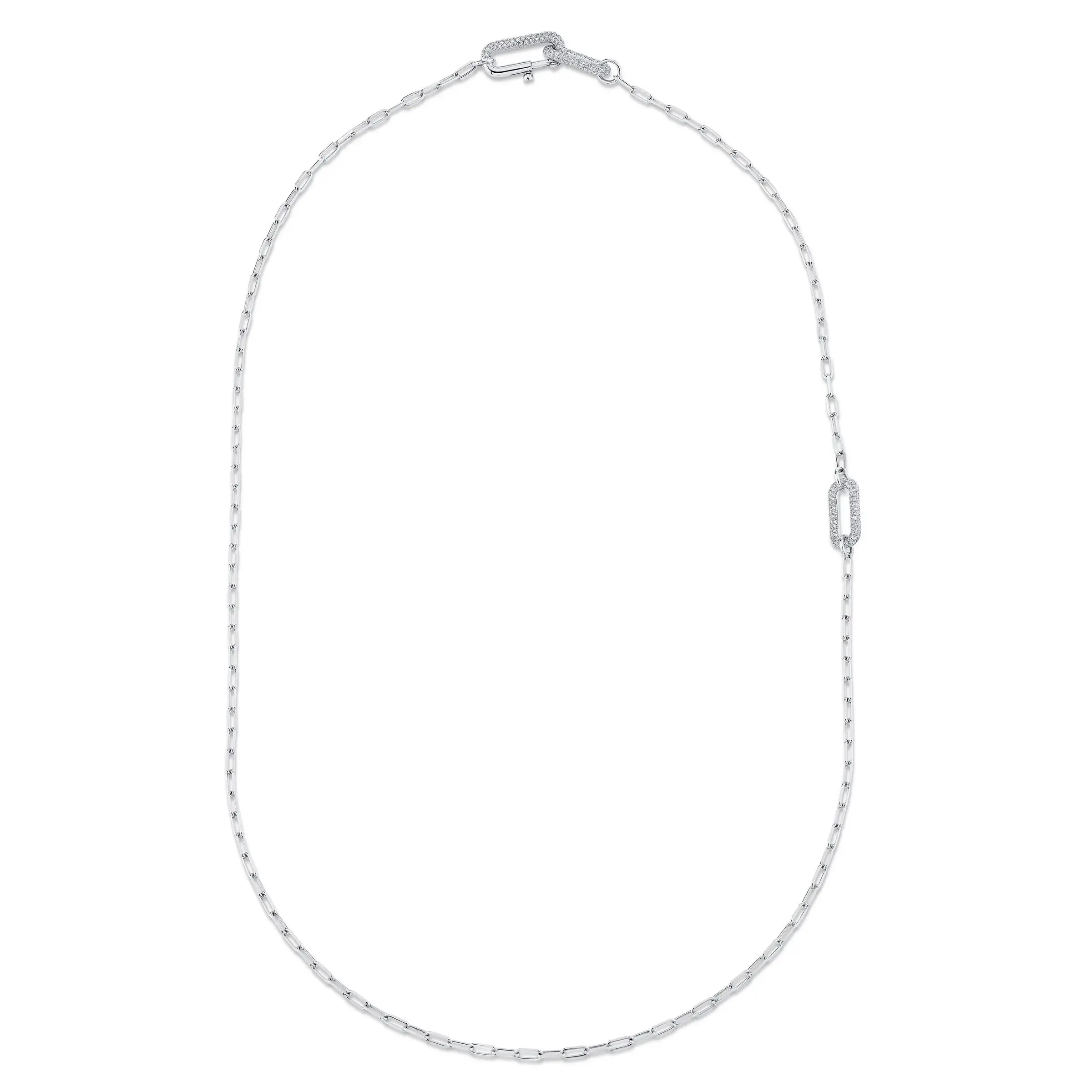 Fashion Square Long Y Lariat Necklace Bling Cubic Zirconia For Women Classic Trendy Sweater Chain Party Jewelry