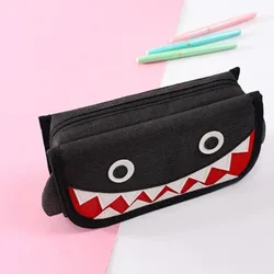 Piórnik Shark piórniki o dużej pojemności piórnik z tkaniny Oxford Trousse Scolaire Kawaii biurowe piórniki dla chłopców