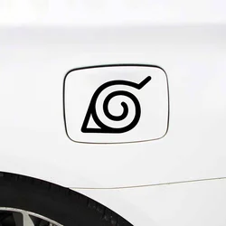 Konoha Ninja köy logosu Anime Sticker Naruto araba çıkartmaları Laptop etiketi gövde Sticker duvar çıkartmaları klasik oyuncaklar